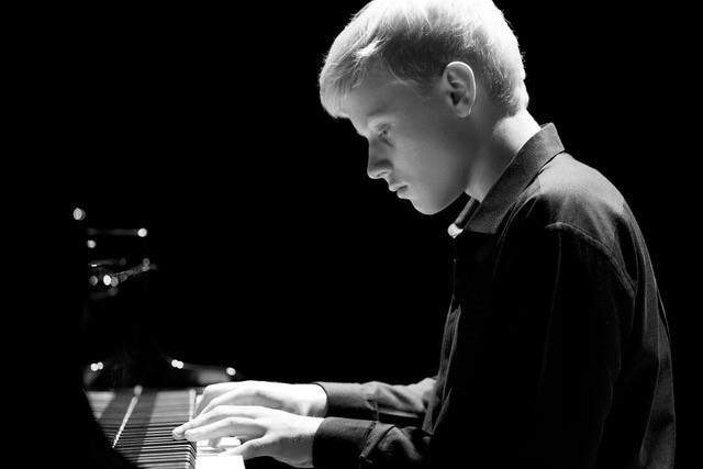Russian pianist Alexander Malofeev, seen here in an undated handout photo, was to perform in Vancouver in August, but his show has been cancelled due to concerns about protests linked to Russia's attack on Ukraine. 