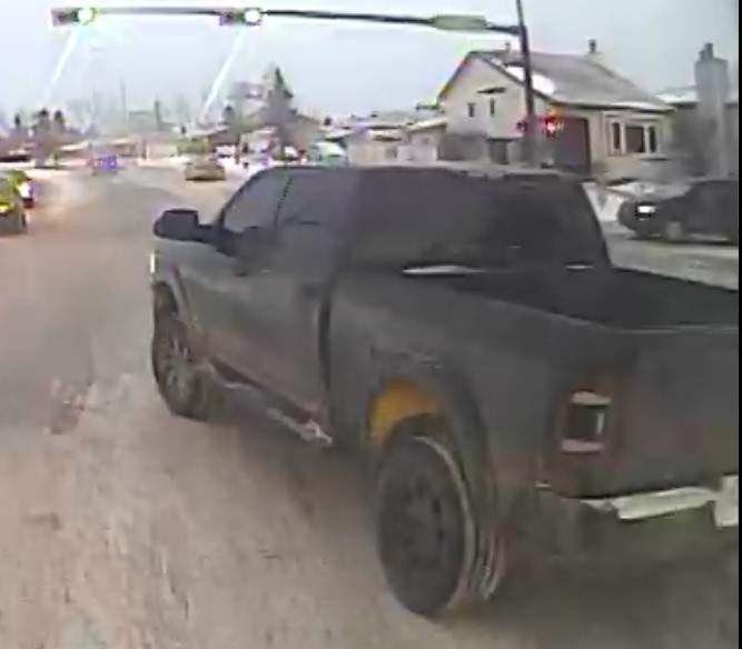 Calgary police are looking for a Dodge Ram that was involved in a road rage incident on Jan. 6, 2022.