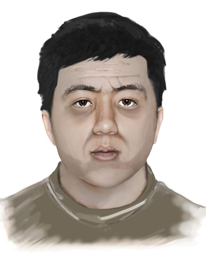 Composite Sketch of Ton Quoc-Hoang Ngo, also known as Tommy Ngo.