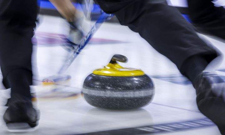 Curling rock