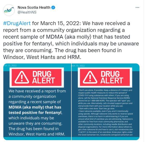 DRUG ALERT - NS HEALTH