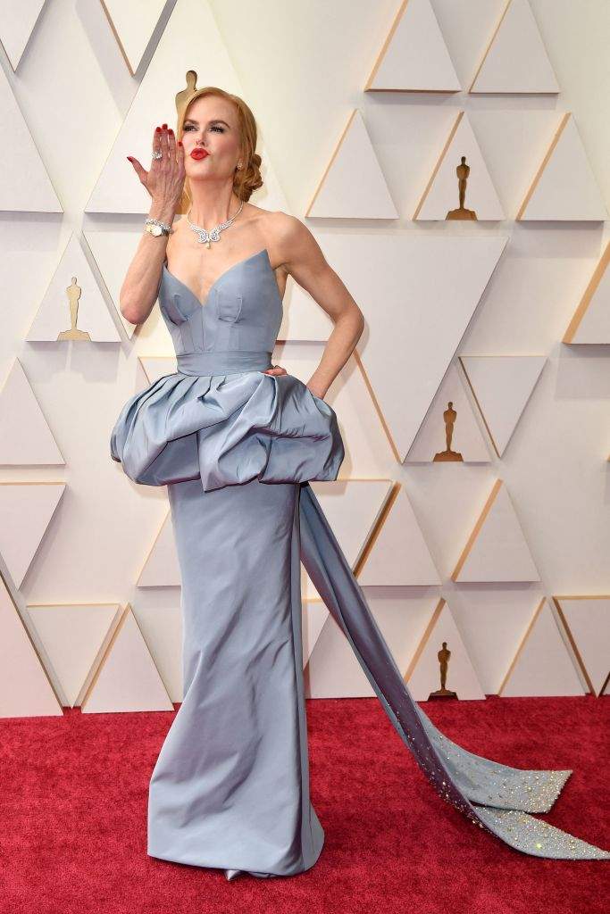 US-Australian actress Nicole Kidman attends the 94th Oscars at the Dolby Theatre in Hollywood, California on March 27, 2022.