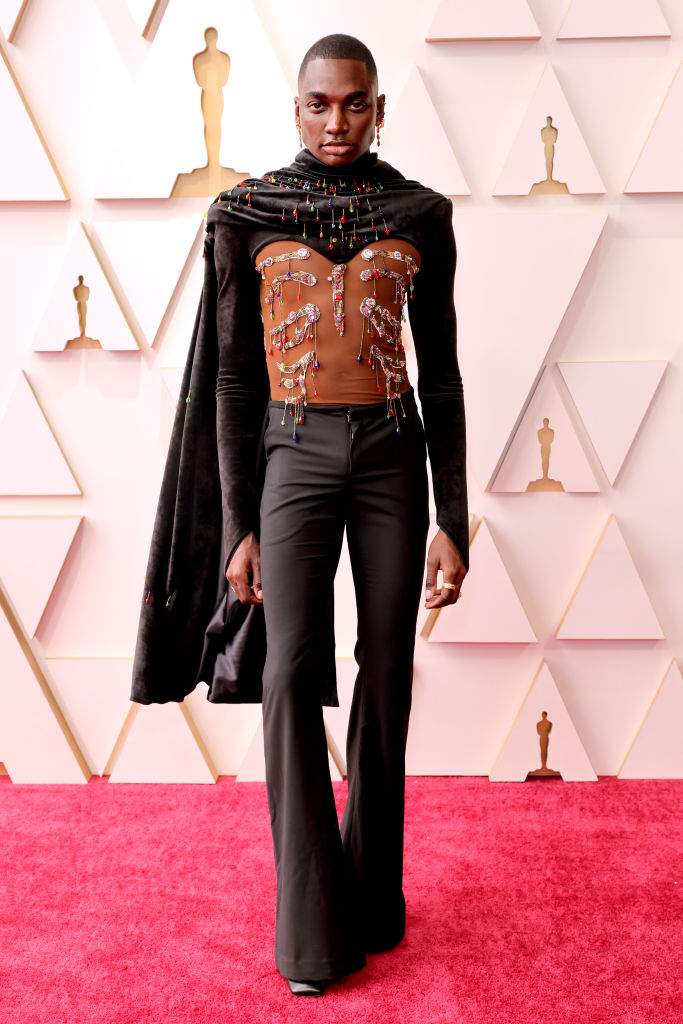 Rickey Thompson attends the 94th Annual Academy Awards at Hollywood and Highland on March 27, 2022 in Hollywood, California.
