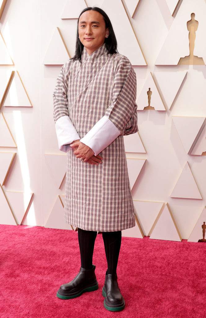 Pawo Choyning Dorji attends the 94th Annual Academy Awards at Hollywood and Highland on March 27, 2022 in Hollywood, California.