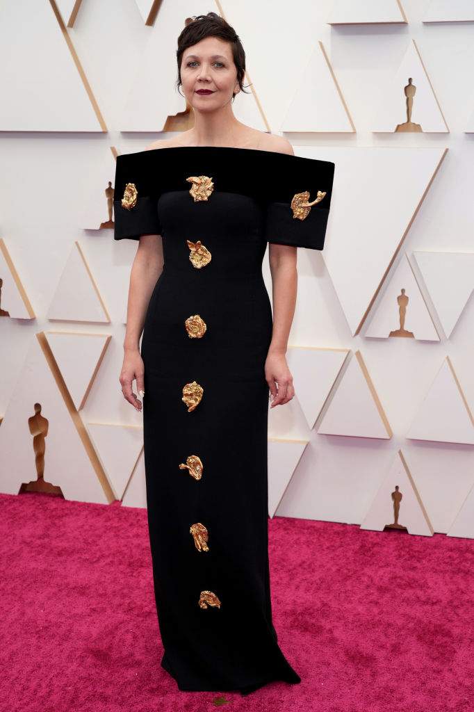 Maggie Gyllenhaal attends the 94th Annual Academy Awards at Hollywood and Highland on March 27, 2022 in Hollywood, California.