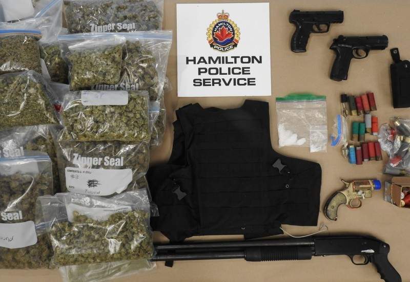 Hamilton Police raid