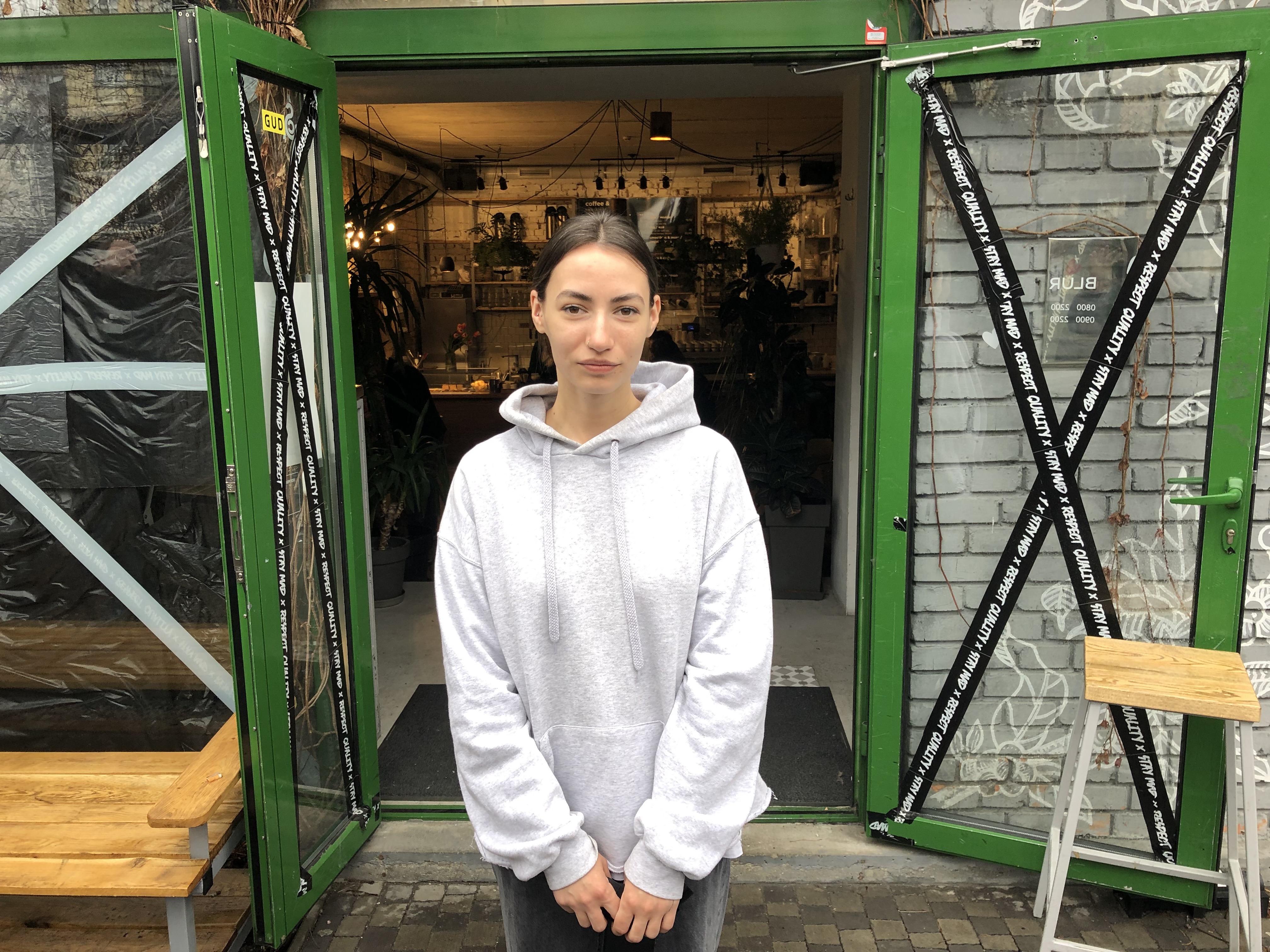 Sasha Chengova, who runs a Kyiv coffee shop, said more people were returning to the city after five weeks of war.