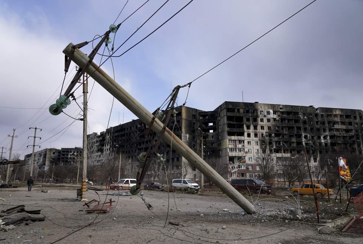 Evacuations from Mariupol in Ukraine