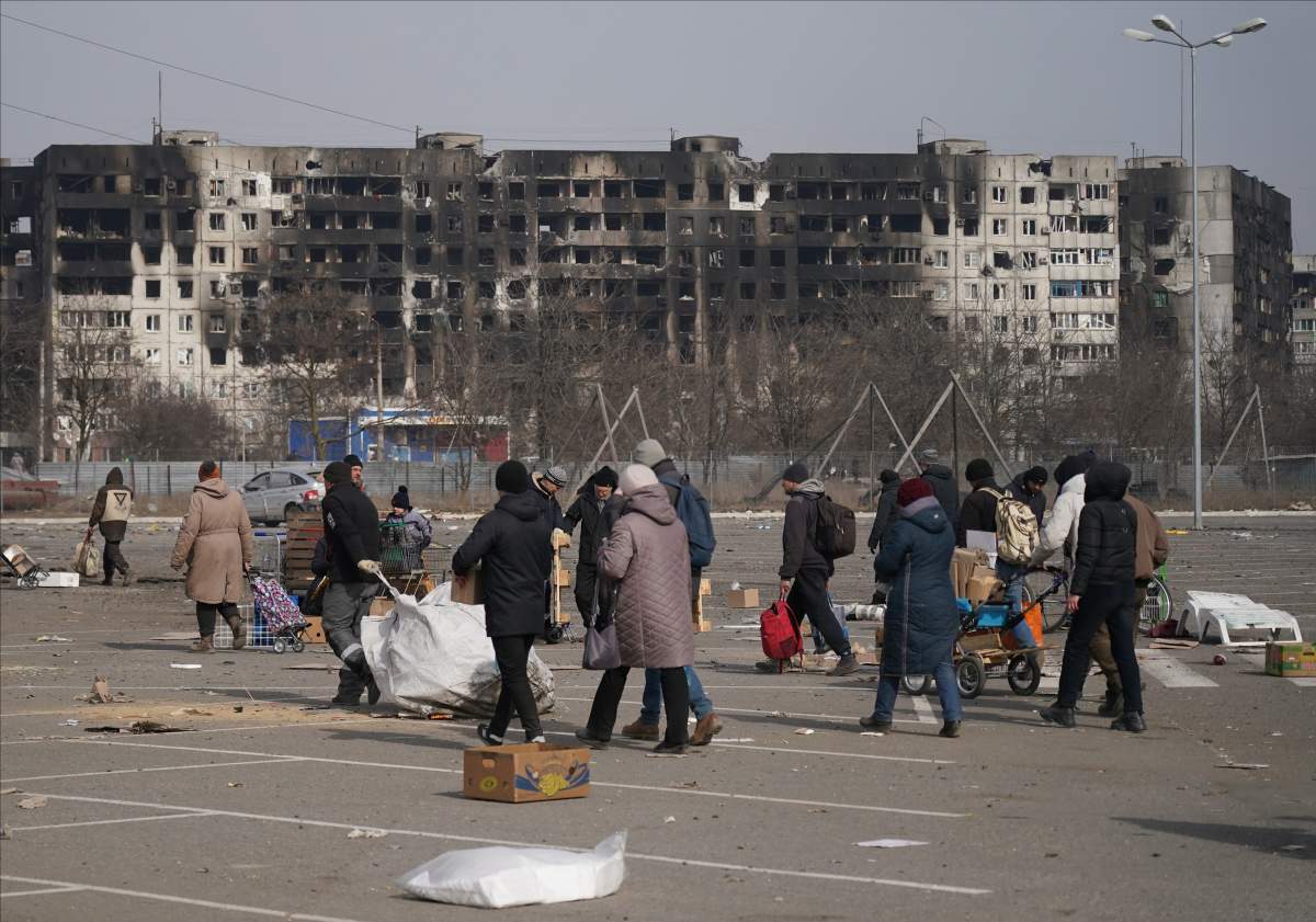 Evacuations from Mariupol continue