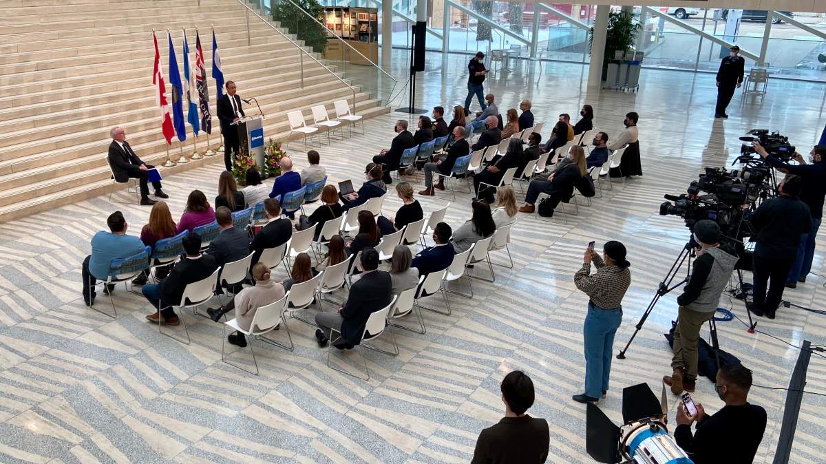 The City of Edmonton announced it's moving ahead with a permanent COVID-19 memorial March 26, 2022.