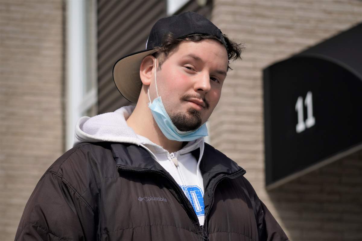 Colby Bolívar says he cannot afford the current rental market in Halifax.