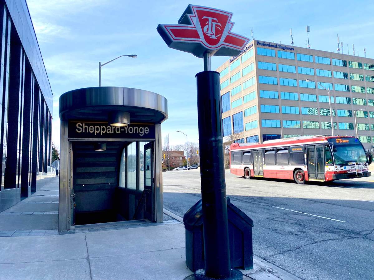 TTC Subway Station. 