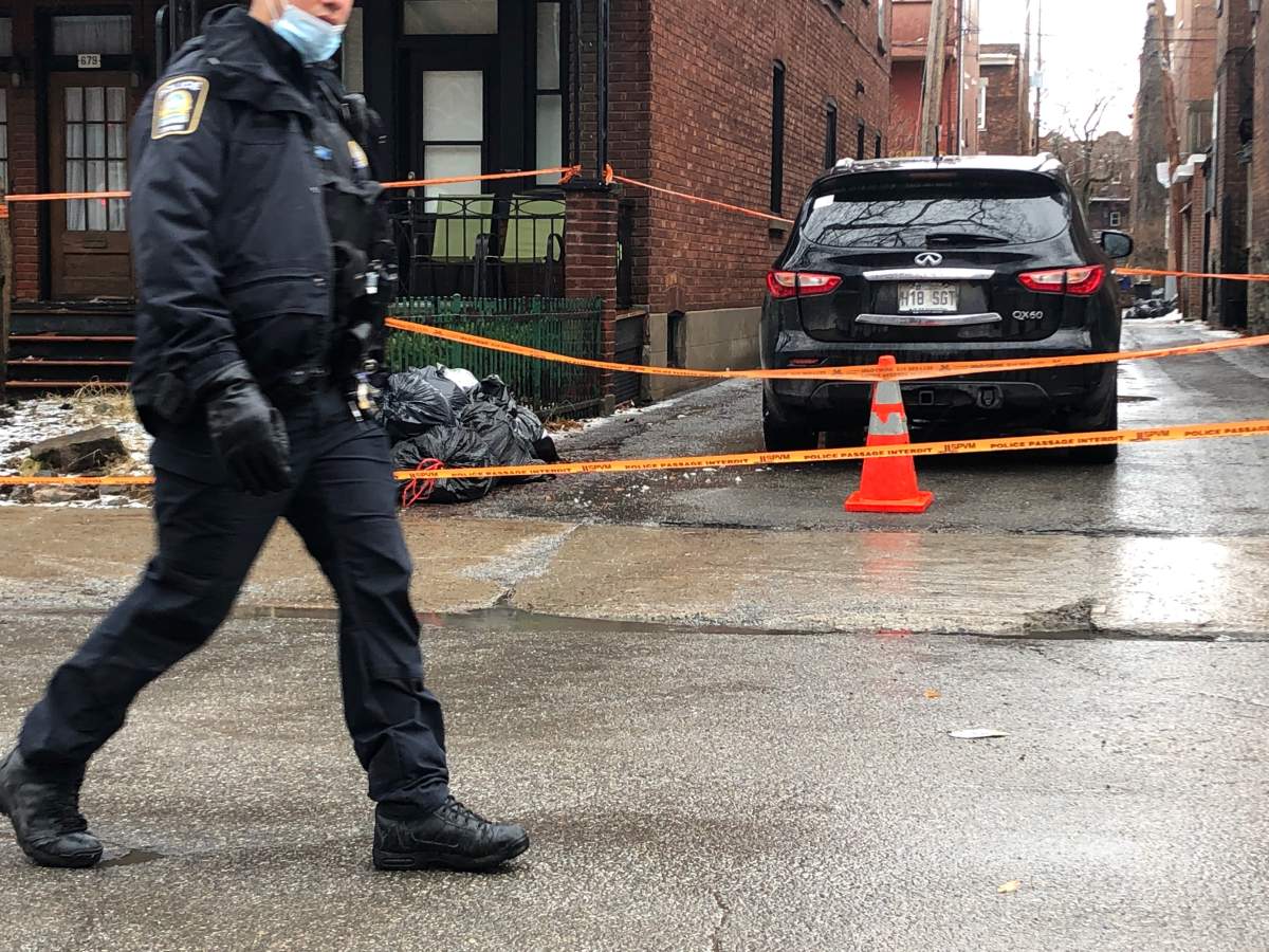 Montreal police say the child was struck in an alleyway in Outremont early Wednesday morning.