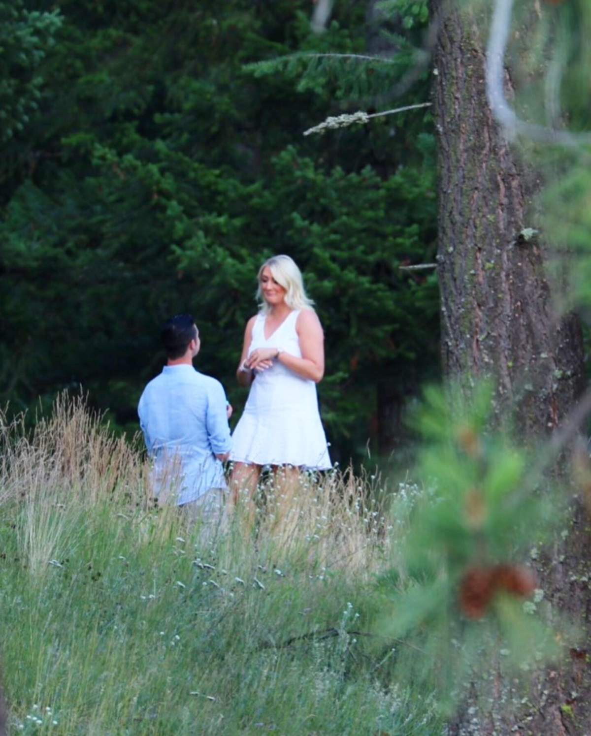 Olivia and Mike’s proposal.