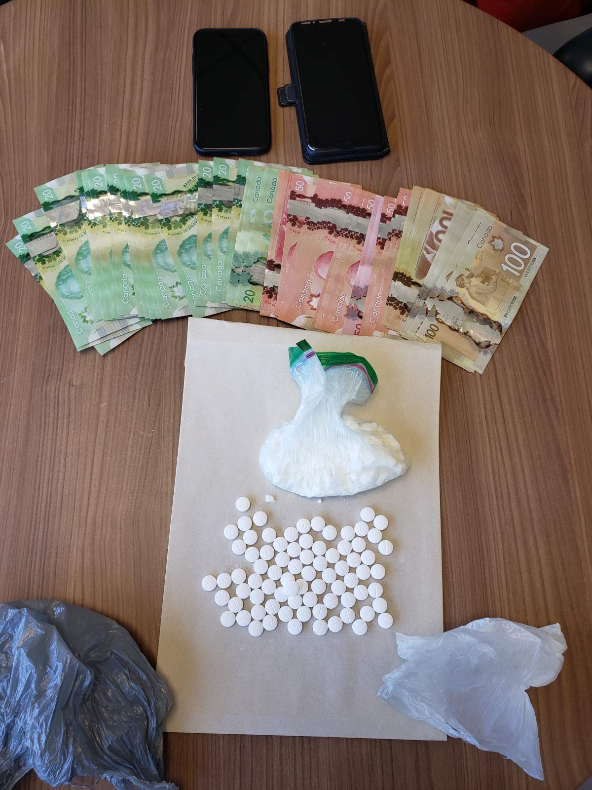 Drug seized during the search of a vehicle in Quinte West.
