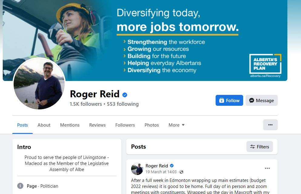 Alberta MLA Roger Reid says hackers posted child pornography to his Facebook page - image