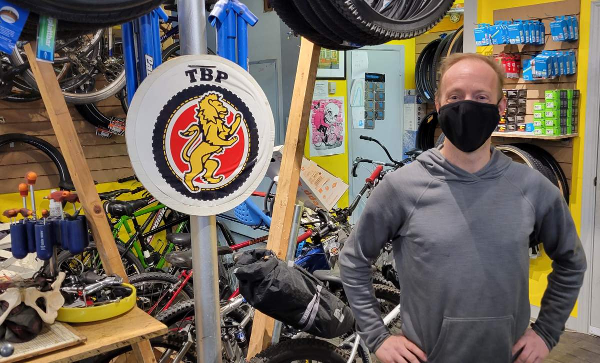 The Bike Pedaler manager Sean Therien says he’s anticipating a busy spring.