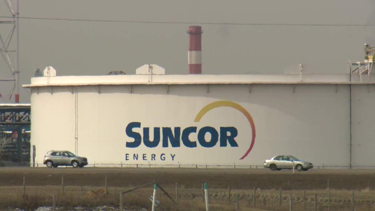 The Suncor Refinery in Edmonton, Alta. on Wednesday, March 30, 2022.