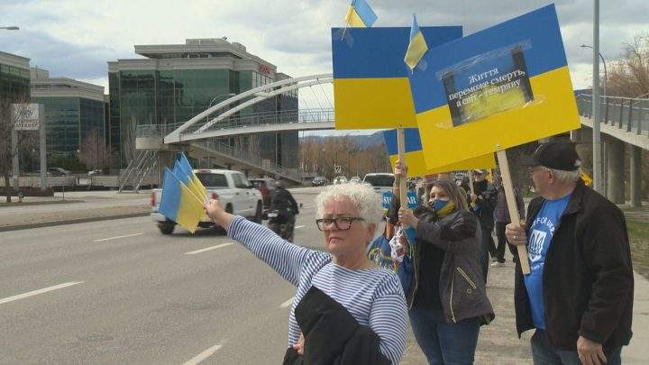 Ukraine overpass