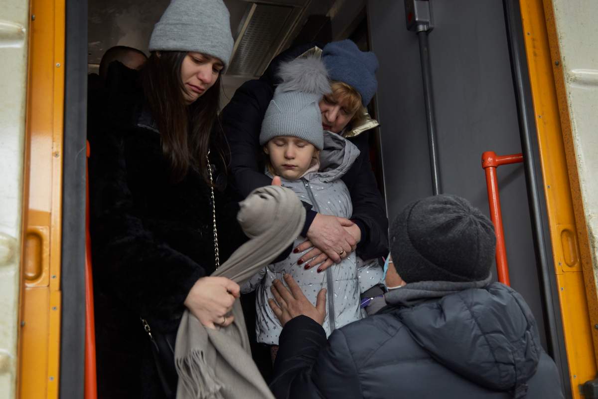 Kyiv refugees