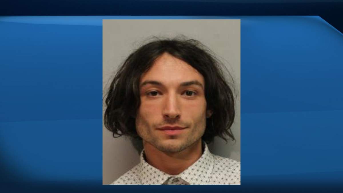 Ezra Miller's mugshot from the Hawaii Police Department on Monday March 28, 2022.