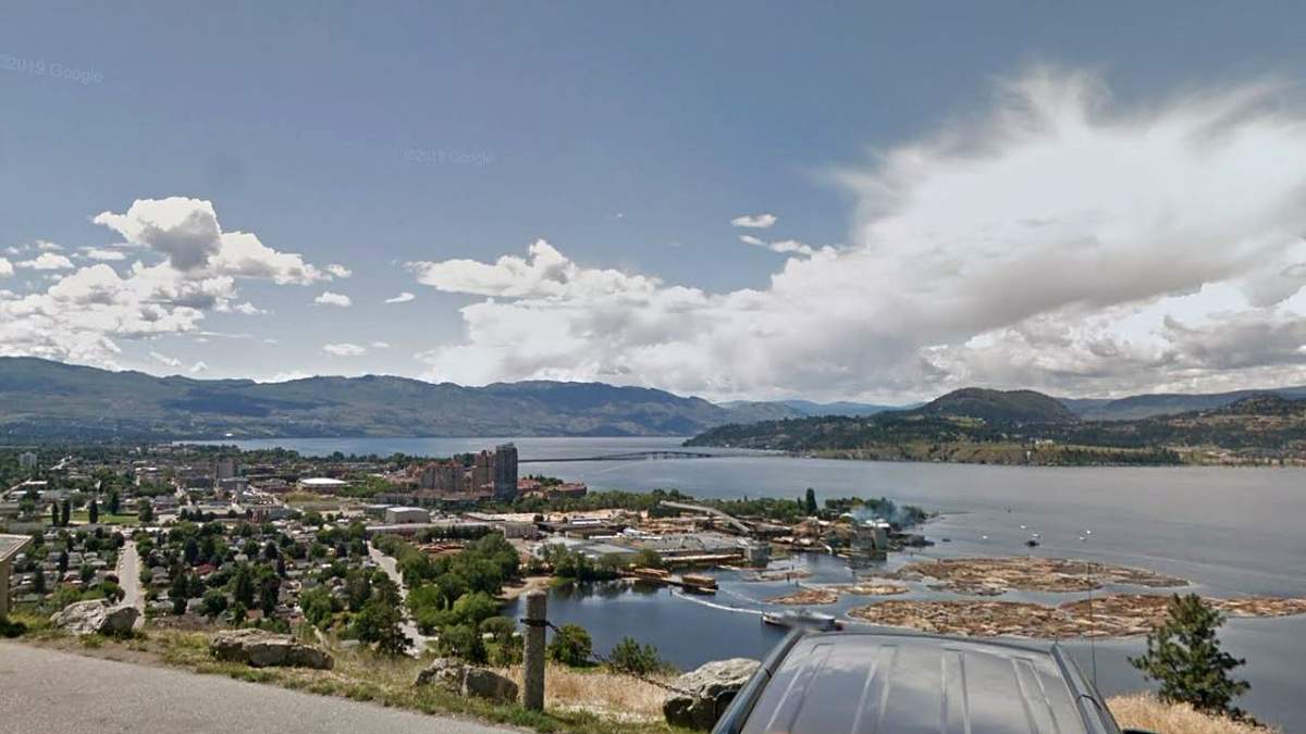 File photo. A view of Kelowna and Okanagan Lake from Knox Mountain in 2016.