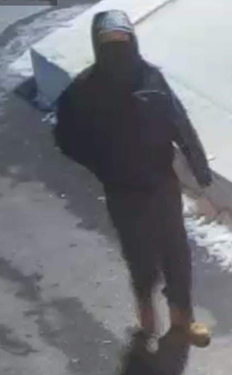 Police are seeking to identify a suspect wanted in connection with an investigation into antisemitic graffiti located at a Toronto high school.