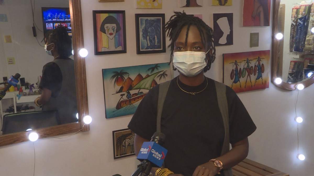 Nadia Wera says when she moved to Canada from Kenya, she found there were limited options for African-style braiding.