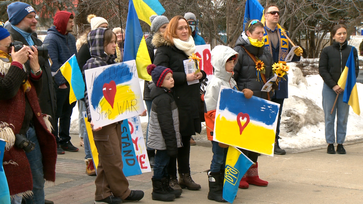 UKRAINE RALLY