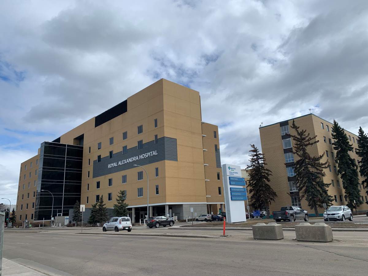 The Royal Alexandra Hospital on March 31, 2022