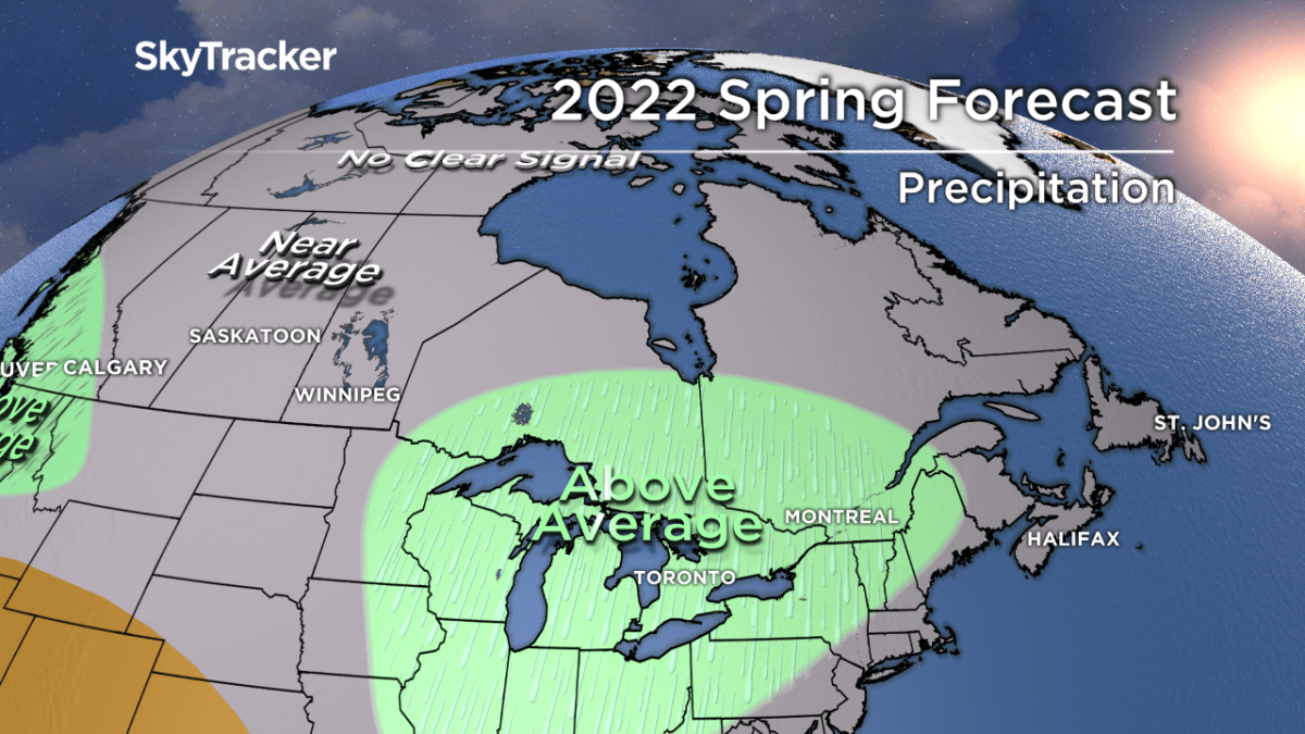 Ontario spring forecast: Above normal rainfall with big swings in temperature likely - image