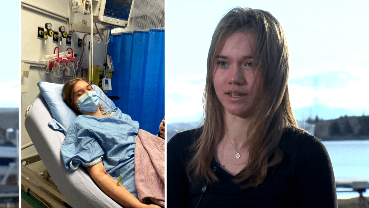 Chestermere teen Charlise Bruchet is one of what could be tens of thousands of Albertans suffering from long COVID symptoms well after catching COVID-19.