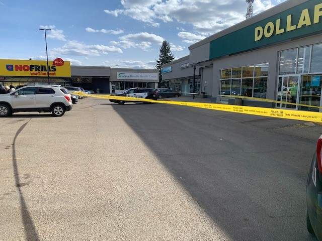 Youth struck in parking lot in Edmonton at 118 Avenue and 34 Street. April 18, 2022.