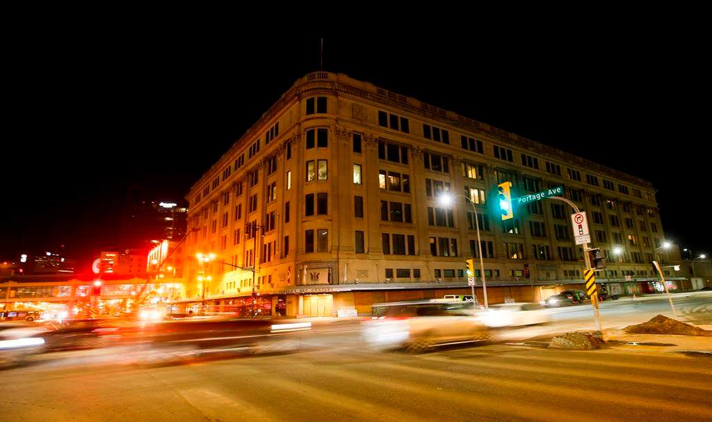 The Hudson’s Bay Company heritage building in downtown Winnipeg. One of the landmark stores formerly run by the Hudson's Bay Co. is about to undergo a major transformation in the name of reconciliation with Indigenous people.