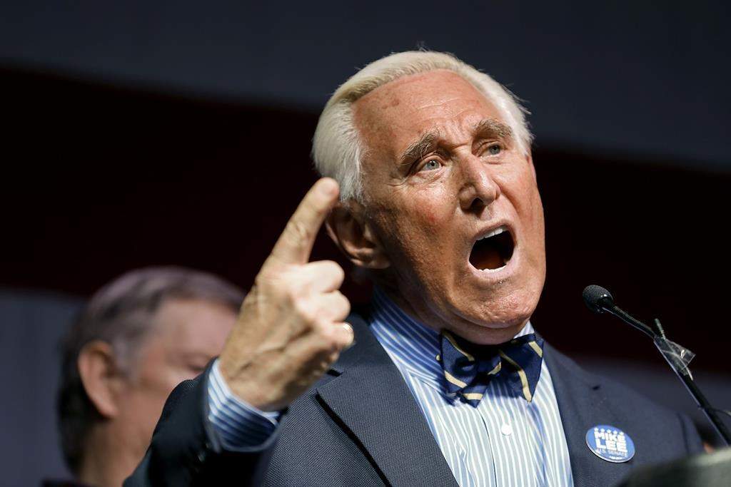 Roger Stone has been appointed to an advisory role within Derek Sloan's Ontario Party for the upcoming Ontario Election. (Adam Fondren/The Deseret News via AP).