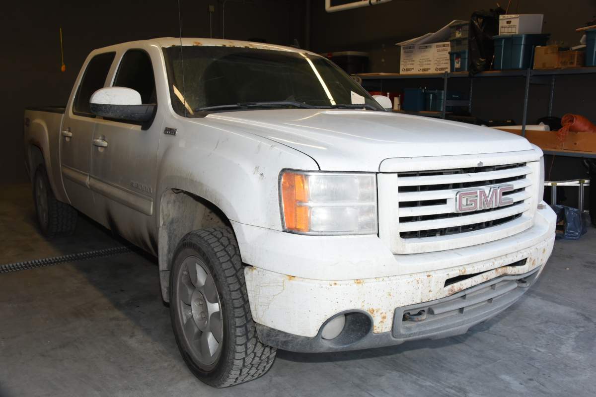 A picture of the vehicle used by the offender(s) in the Crescent Heights shooting on Friday evening.
