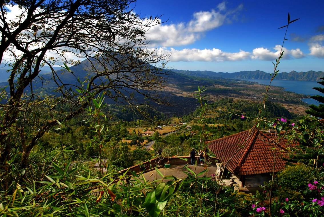 Mt. Batur in Bali, Indonesia