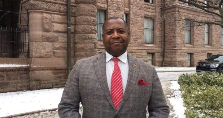 Kevin Yarde outside Queen's Park.