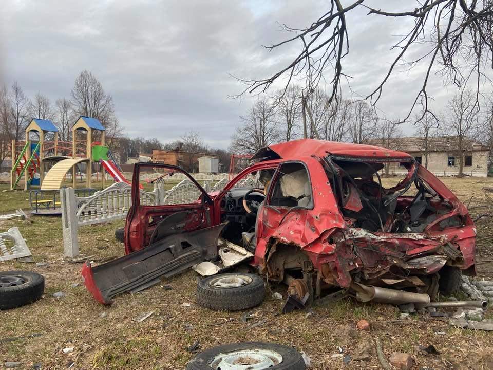 Since volunteering as a driver in Ukraine, Lex Brukovskiy said he had seen devastation.