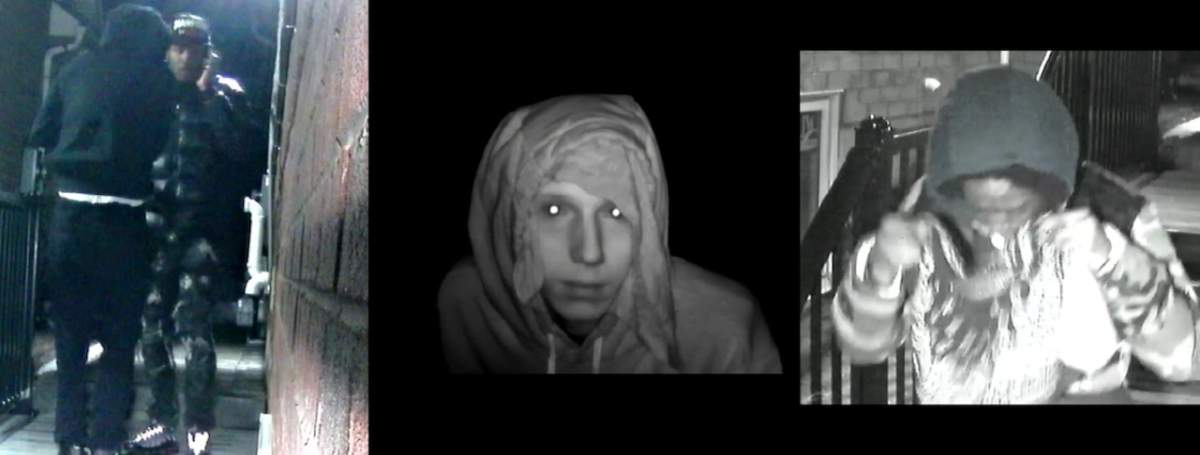 Three suspects in the Alex Tobin homicide investigation.