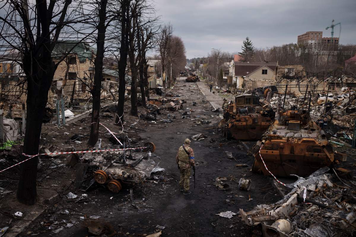 Ukraine Bucha Russia
