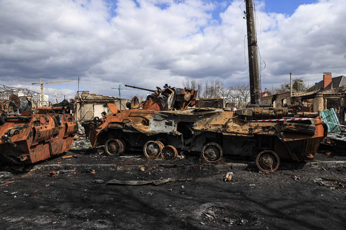 Ukraine Bucha Russia
