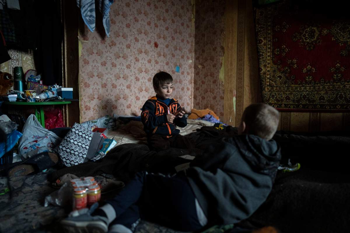 Bucha Vlad children Ukraine Russia