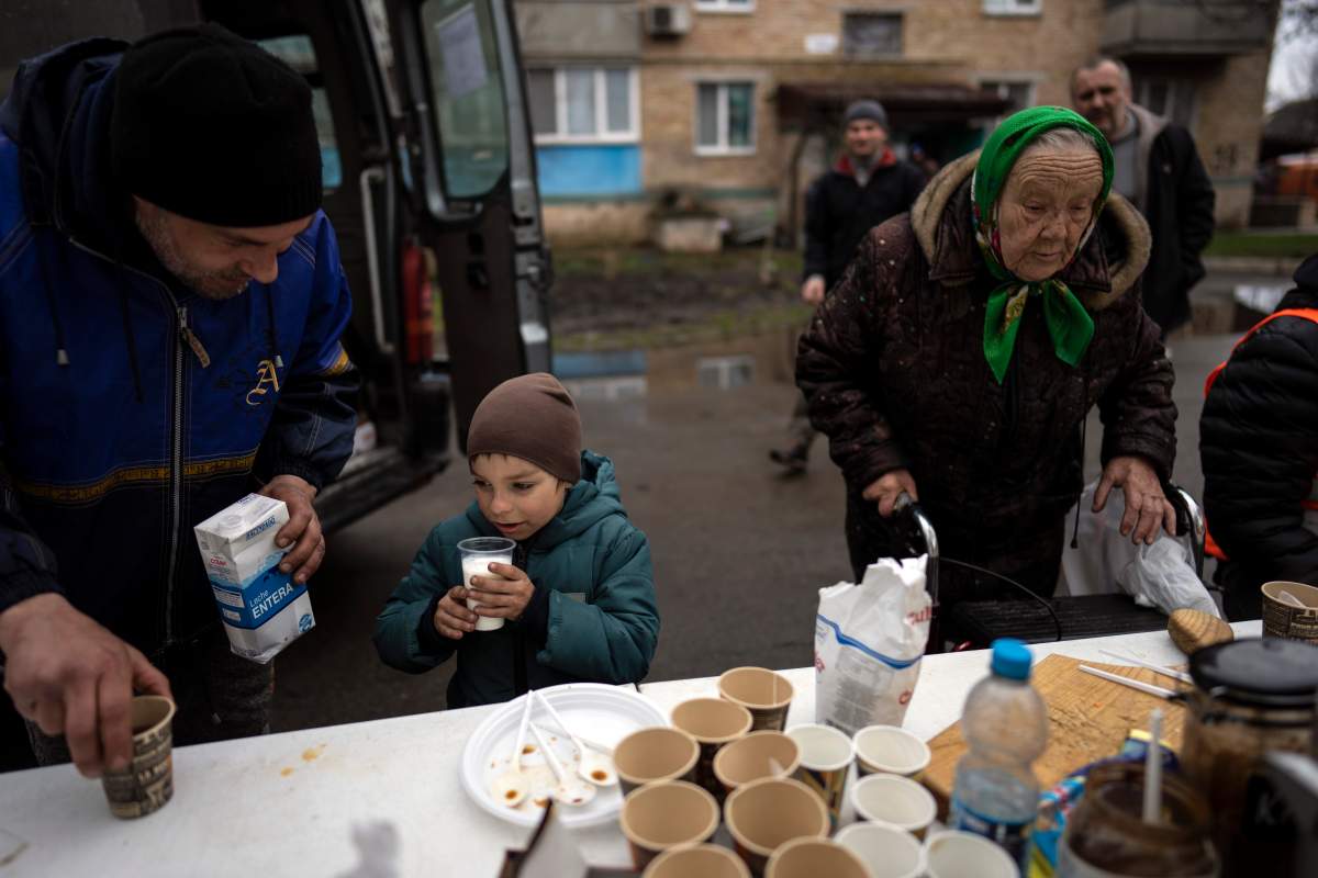 Bucha Ukraine children Russia aggression
