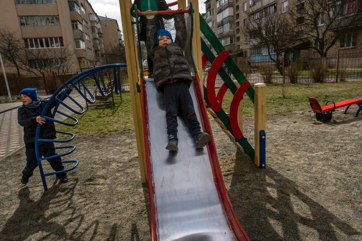 Bucha children Russia attack Ukraine children