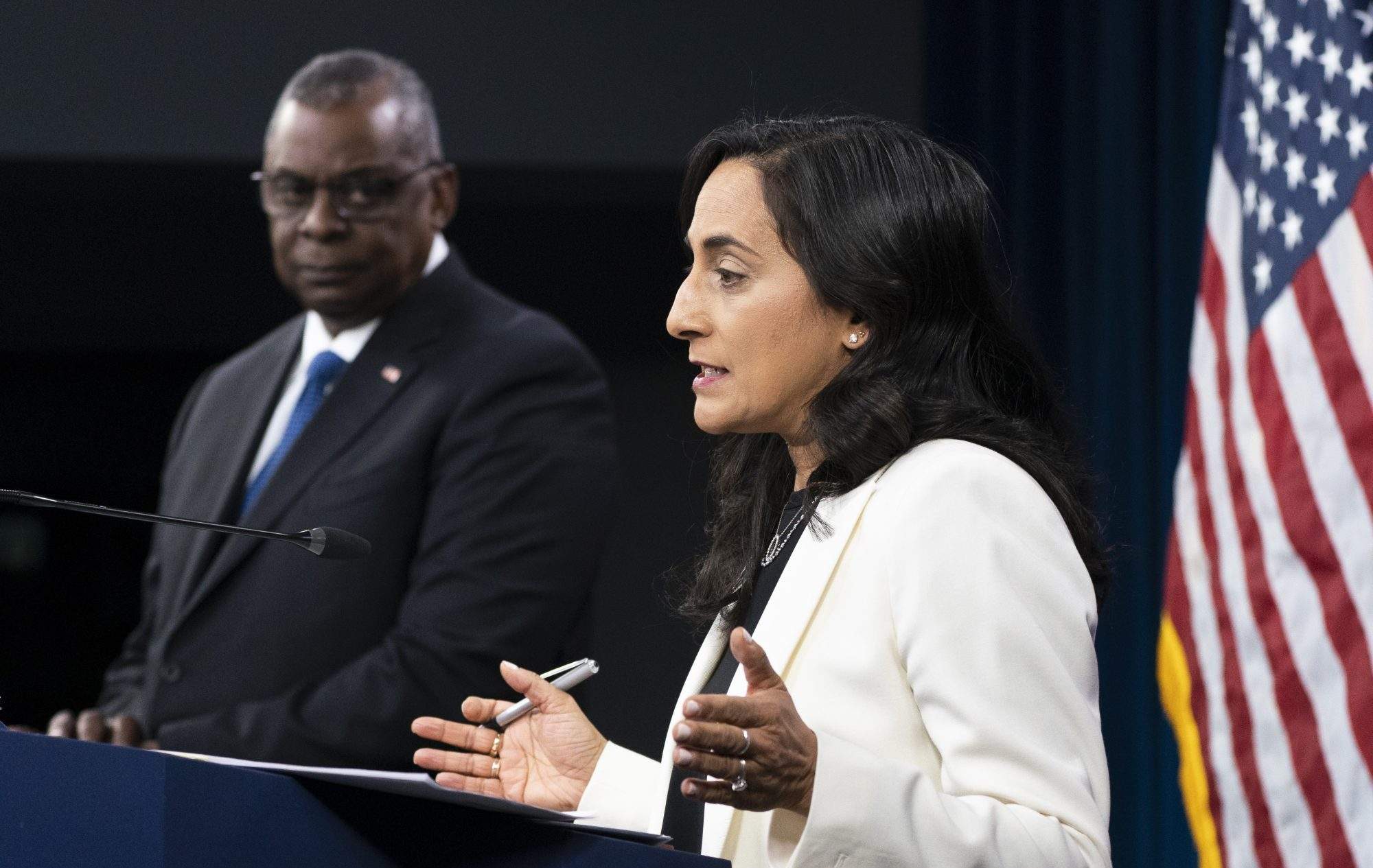 Anita Anand Lloyd Austin Washington Ukraine