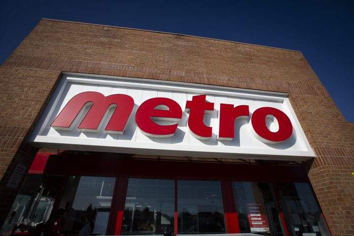 Metro grocery store in Kingston, Ontario on Friday, Sept. 11, 2020. 