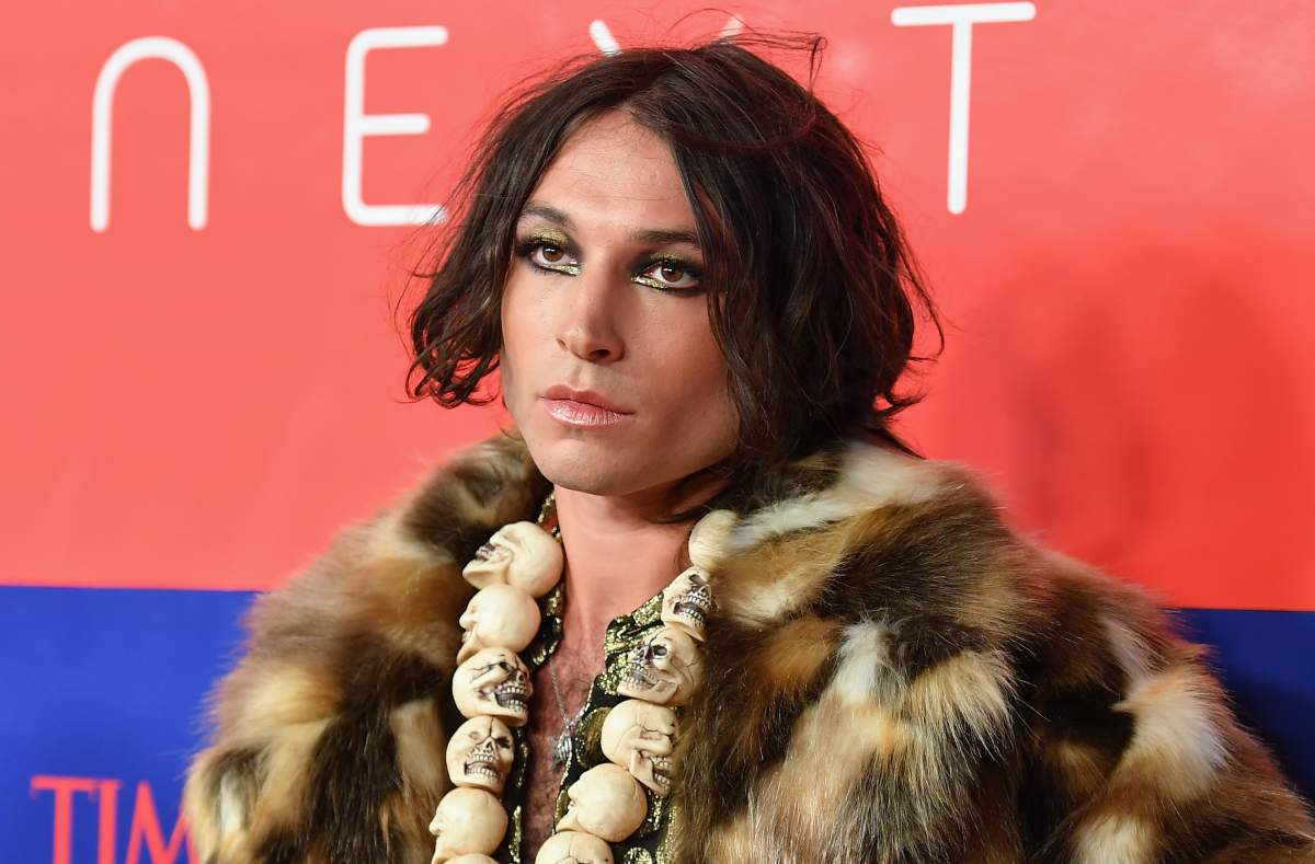 US actor Ezra Miller attends the First Annual "Time 100 Next" gala at Pier 17 on November 14, 2019 in New York City.