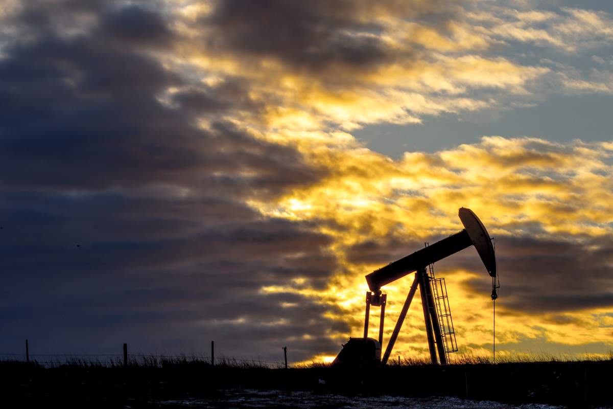 File: A fracking site in the USA.
