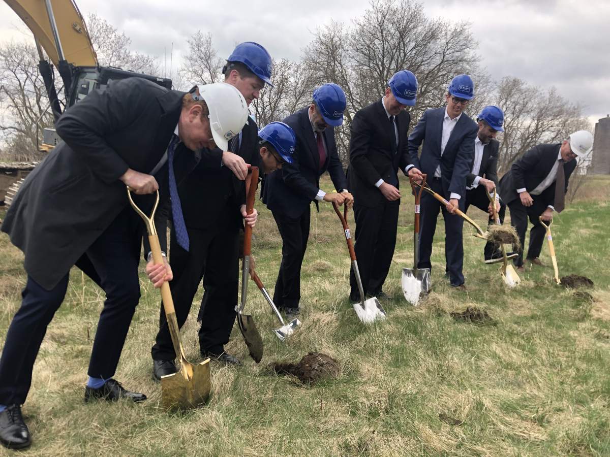 Medicom and representatives from the Ontario government were in London Tuesday, April 26 to break ground on the site of the soon-to-be 120,000 square-foot nitrile gloves facility. April 26, 2022